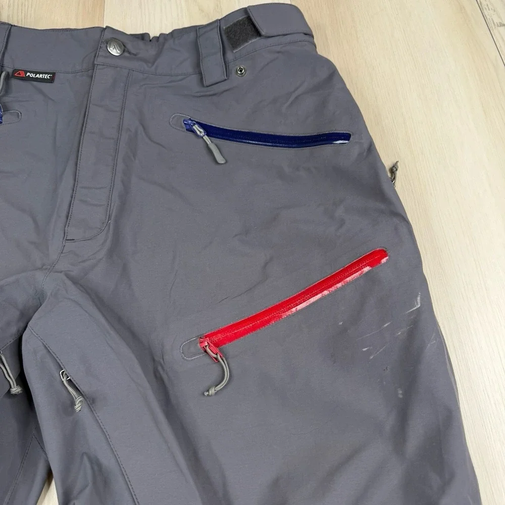 Flylow Snow Pants Soft Shell Ski Snowboard Vented Waterproof Gorp Men's Size XL